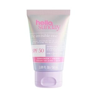 Hello Sunday The Invisible One SPF 50 Sunscreen + Primer 50ml BRAND NEW/SEALED